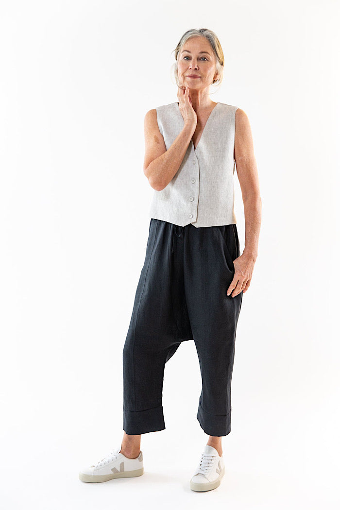 GINZA PANTS - BLACK
