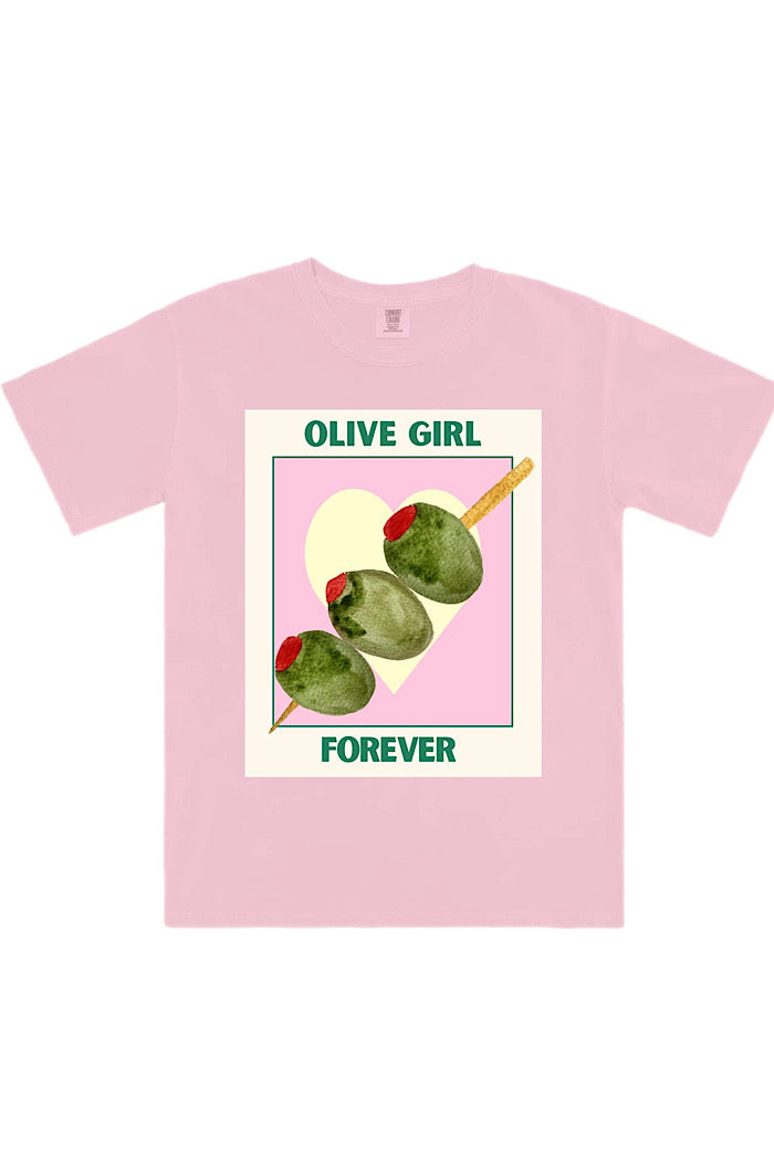OLIVE GIRL TEE