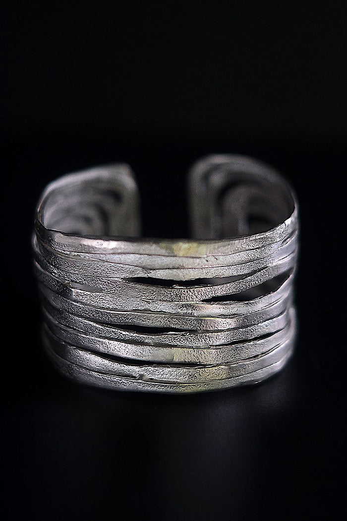 SILVER LAMARI CUFF