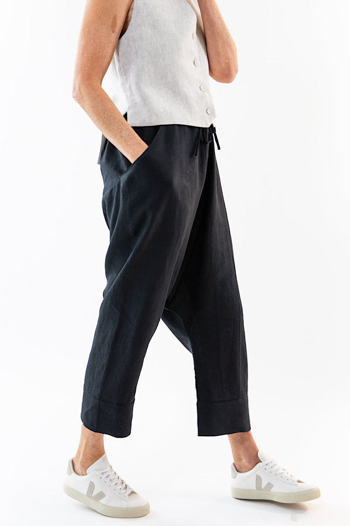 GINZA PANTS - BLACK