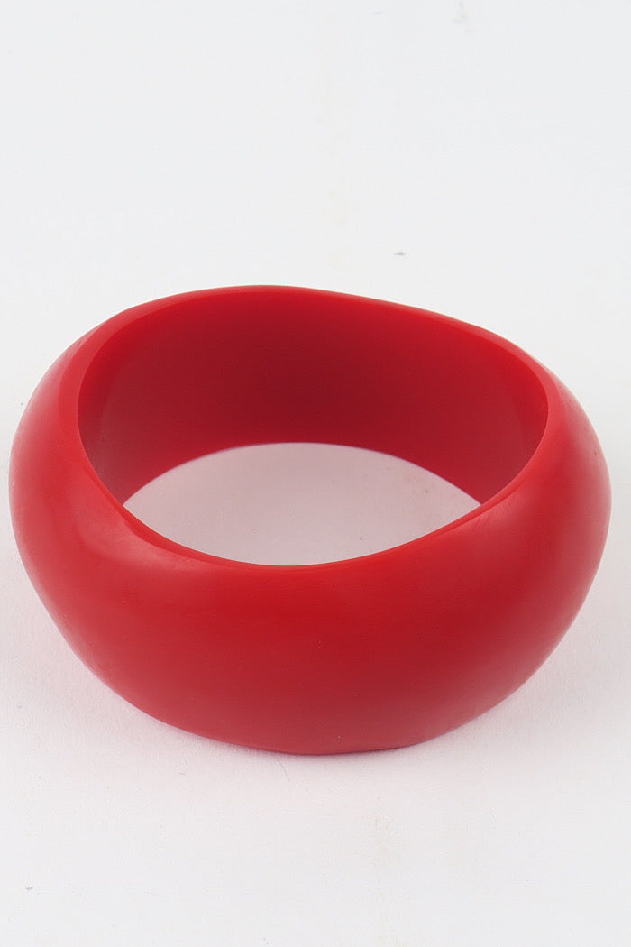 RESIN BANGLE - RED