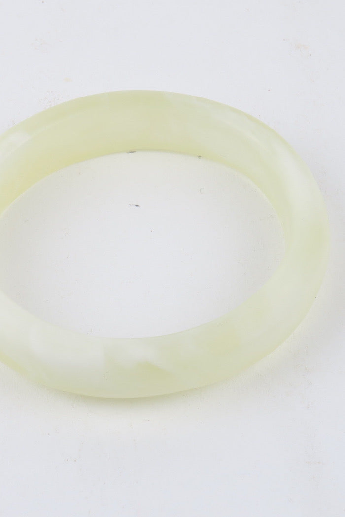FRIDA BANGLE - WHITE MARBLE