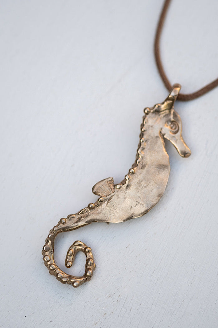 CAVALLUCCIO MARINO LARGE SEAHORSE PENDANT