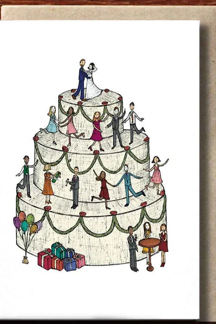 WEDDING CAKE BRIDE GROOM
