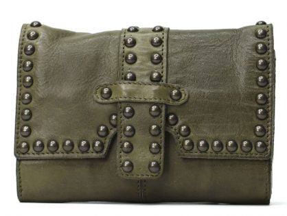LEEDS WALLET - OLIVE