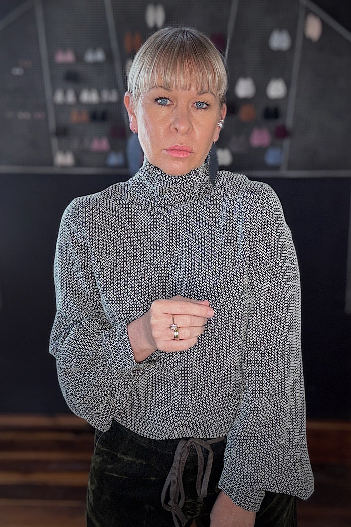 M.A. DAINTY DUTCHESS BLOUSE