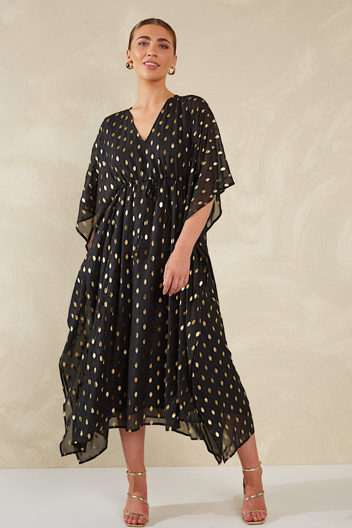 SANREMO KAFTAN ONE SIZE - DOMINO