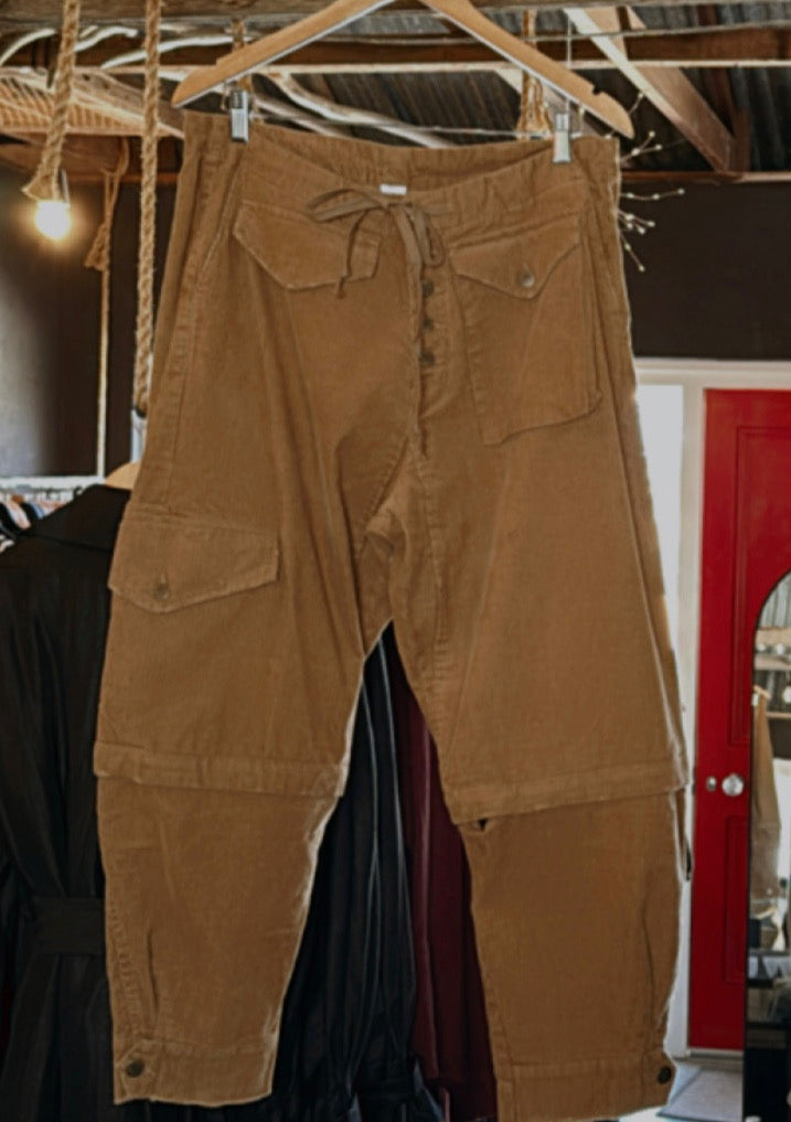 M.A. DAINTY CORD TRUCKER - TOBACCO