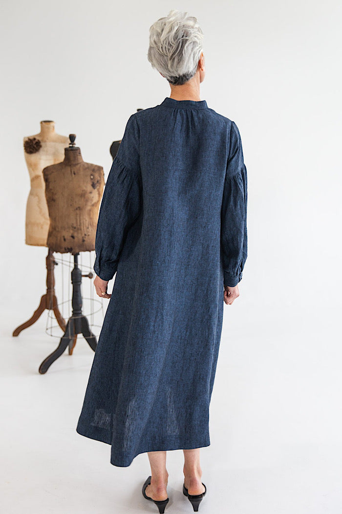 MADDISON DRESS - NAVY