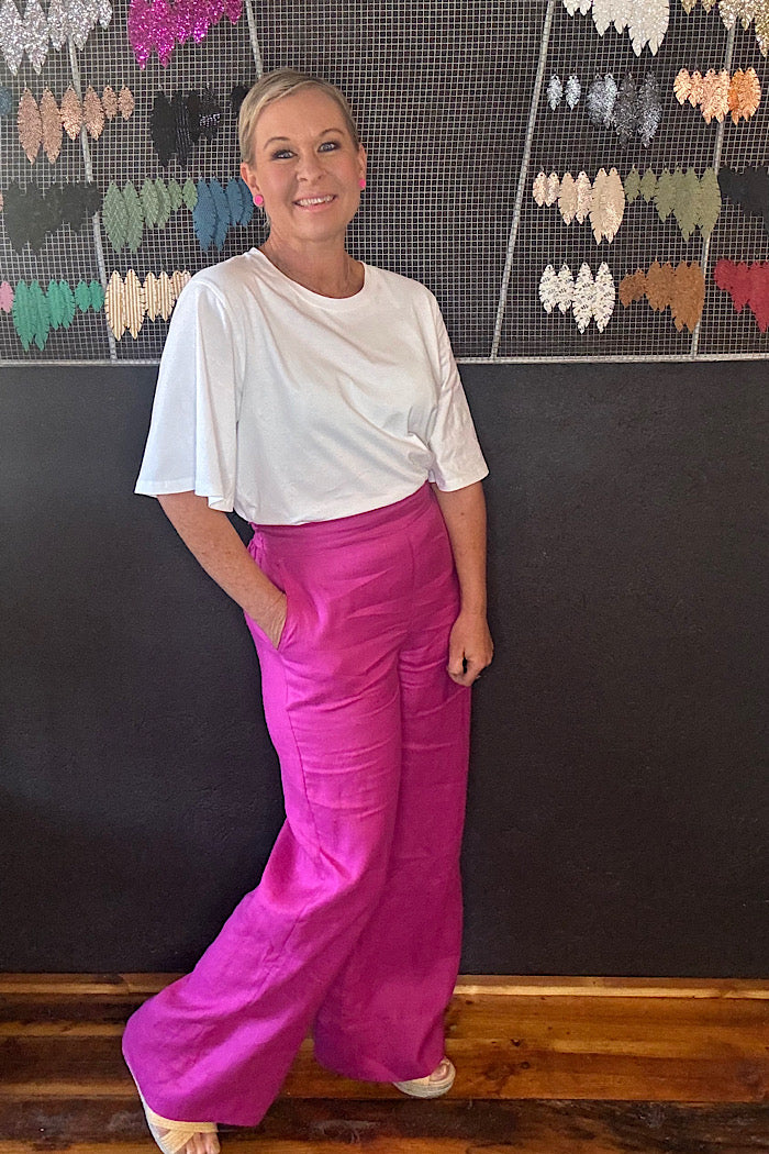 NAMA PANT - MAGENTA