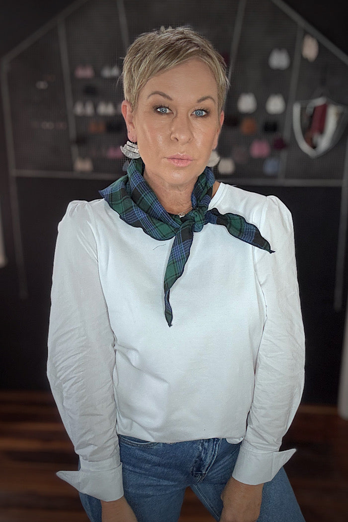 THORNBURY TOP - WHITE