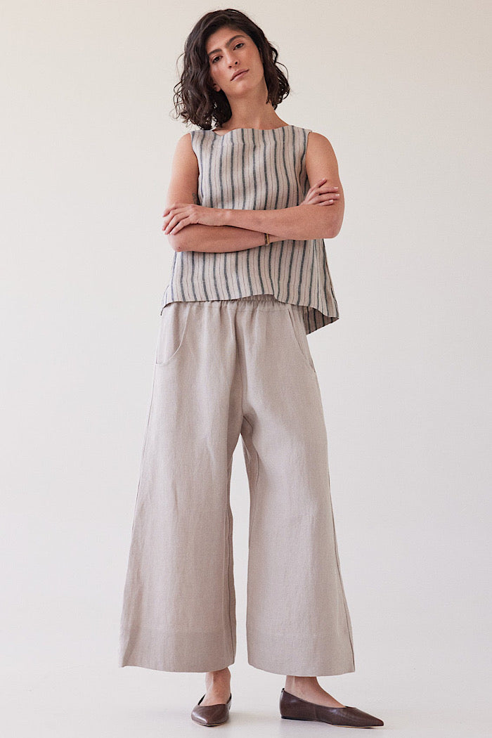 EVA’S SUNDAY OLIVER PANTS - STONE
