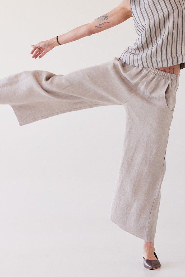 EVA’S SUNDAY OLIVER PANTS - STONE