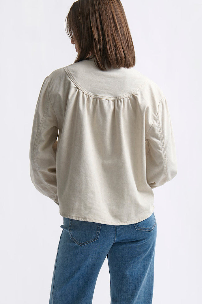 KIREINA KELLY SHIRT  - SAND