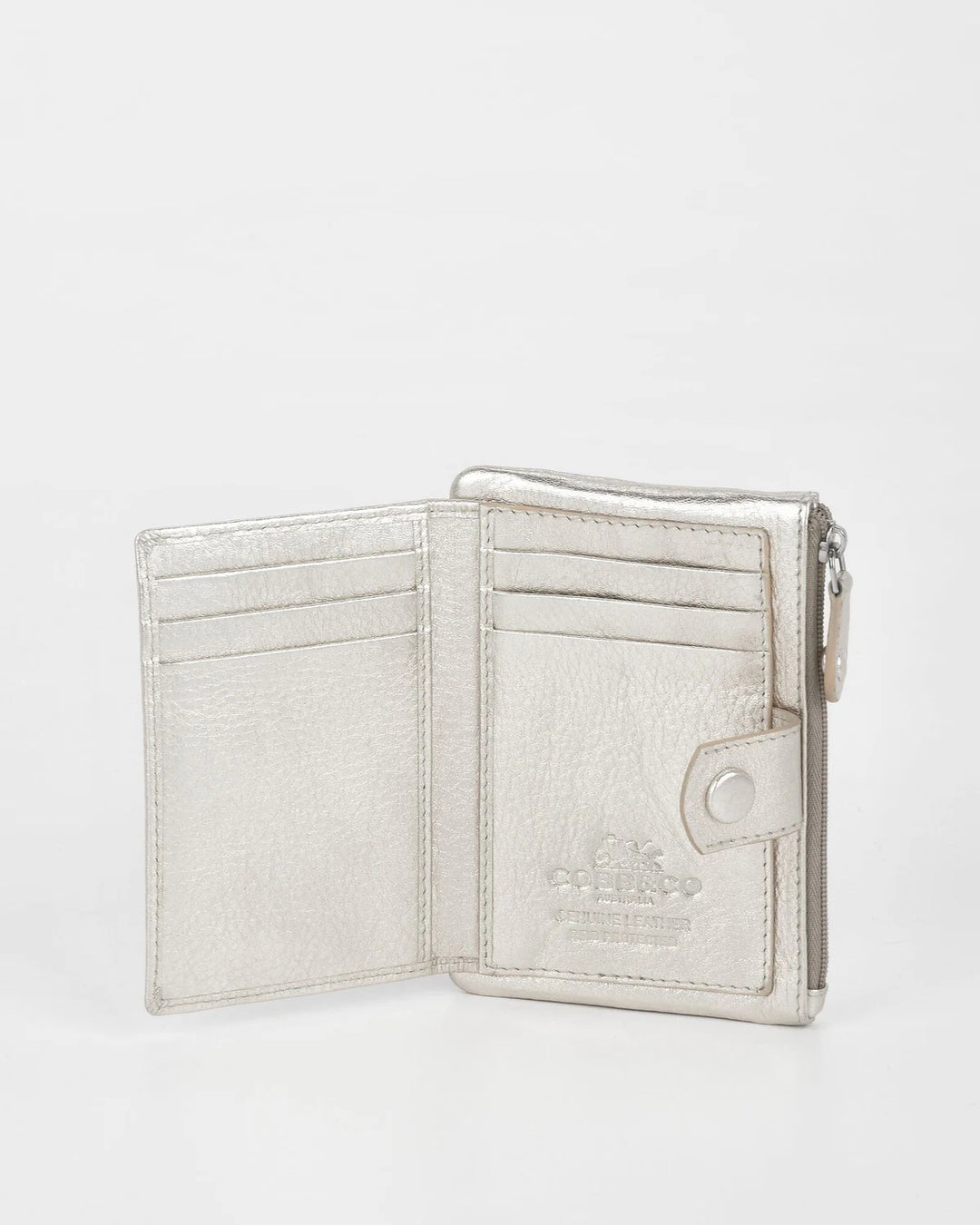 COLLINS RFID COMPACT WALLET  - GOLD