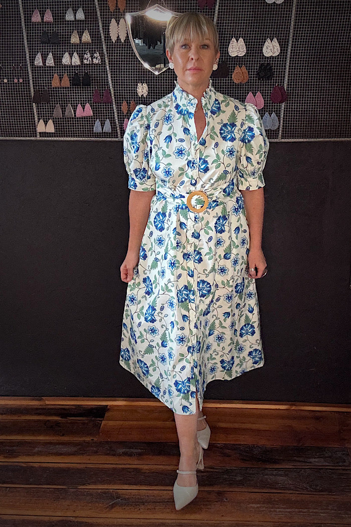 LUCELLA DRESS - IRIS