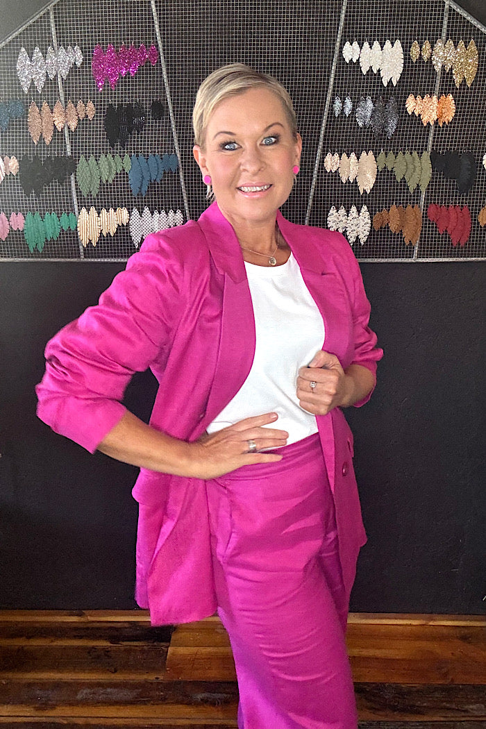 NAMA BLAZER - MAGENTA