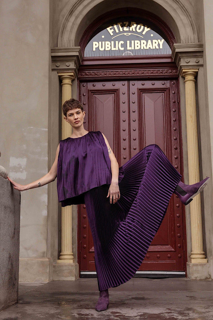 CYLINDER TOP - PURPLE