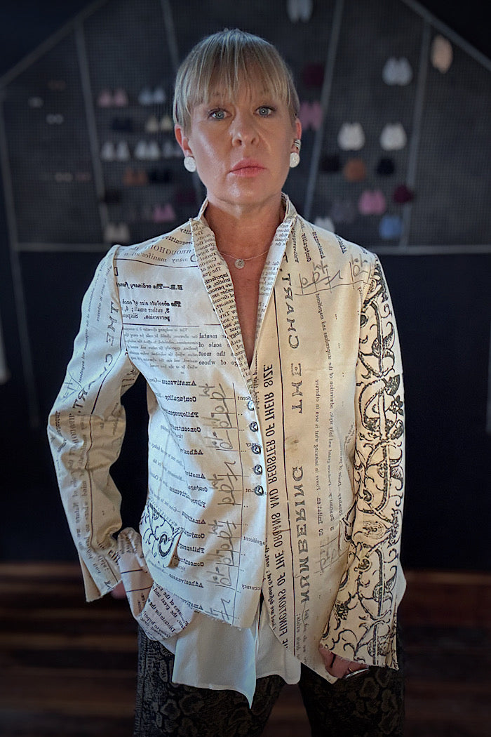 CIRCULAR BY MAUD DAINTY SPLICE JACKET - PHRENOLOGY