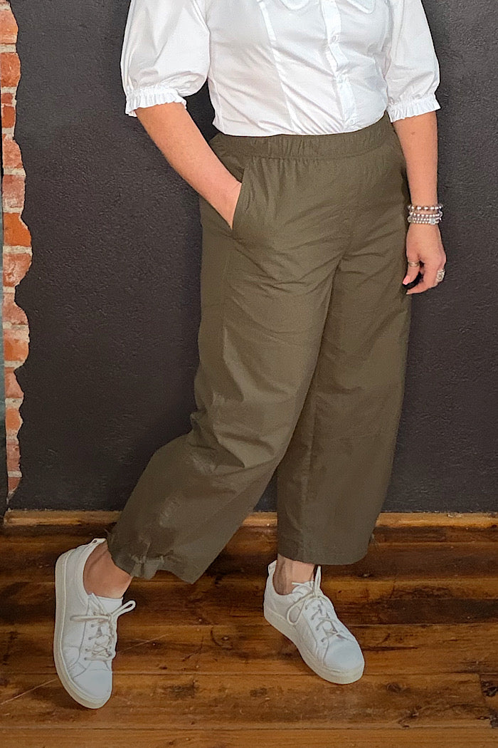 HEMLINE HYPE PANT - OLIVE
