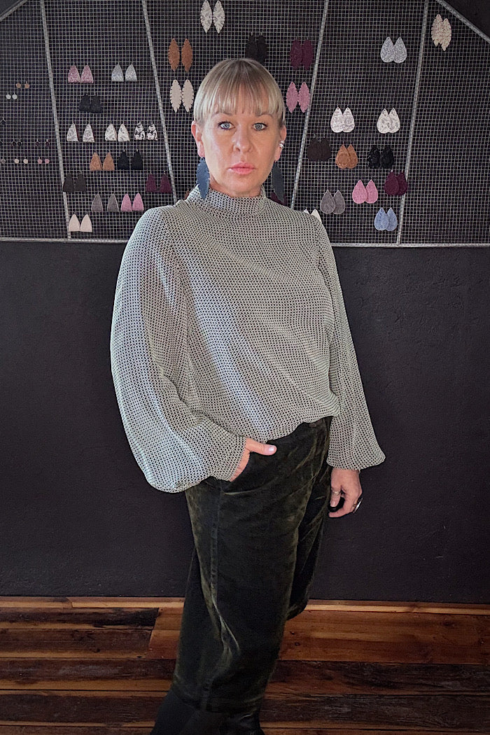 M.A. DAINTY DUTCHESS BLOUSE