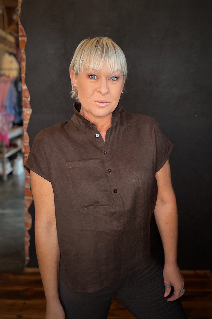 POCKET ROCKET TOP - COCOA