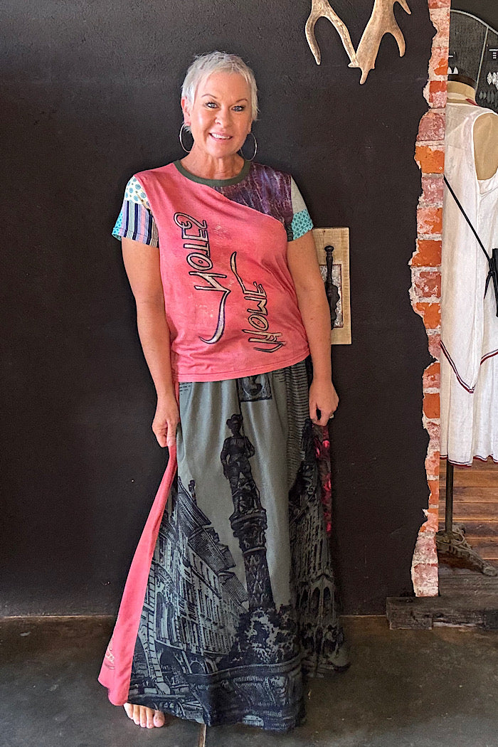CIRCULAR BY MAUD DAINTY TOWN SQUARE SKIRT - HOME NOTES