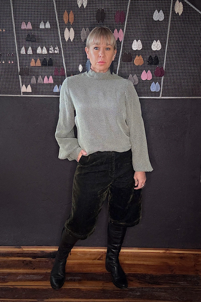 M.A. DAINTY DUTCHESS BLOUSE