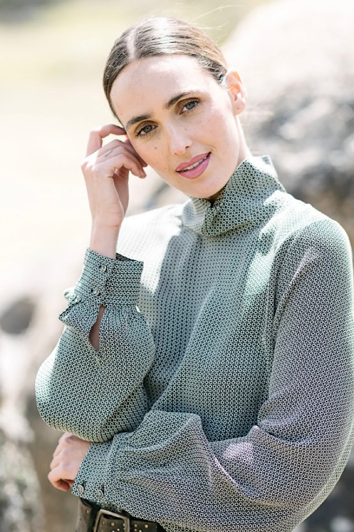 M.A. DAINTY DUTCHESS BLOUSE