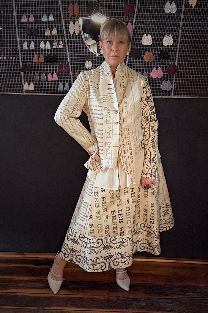 CIRCULAR BY MAUD ALICE DAINTY SAILOR DRESS - PHRENOLOGY