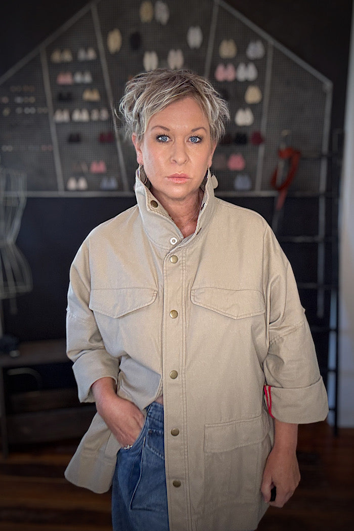 M.A. DAINTY SAFARI JACKET - CROFT