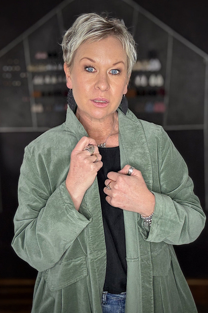 FREDERIC COAT - KHAKI