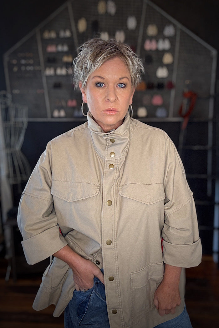 M.A. DAINTY SAFARI JACKET - CROFT