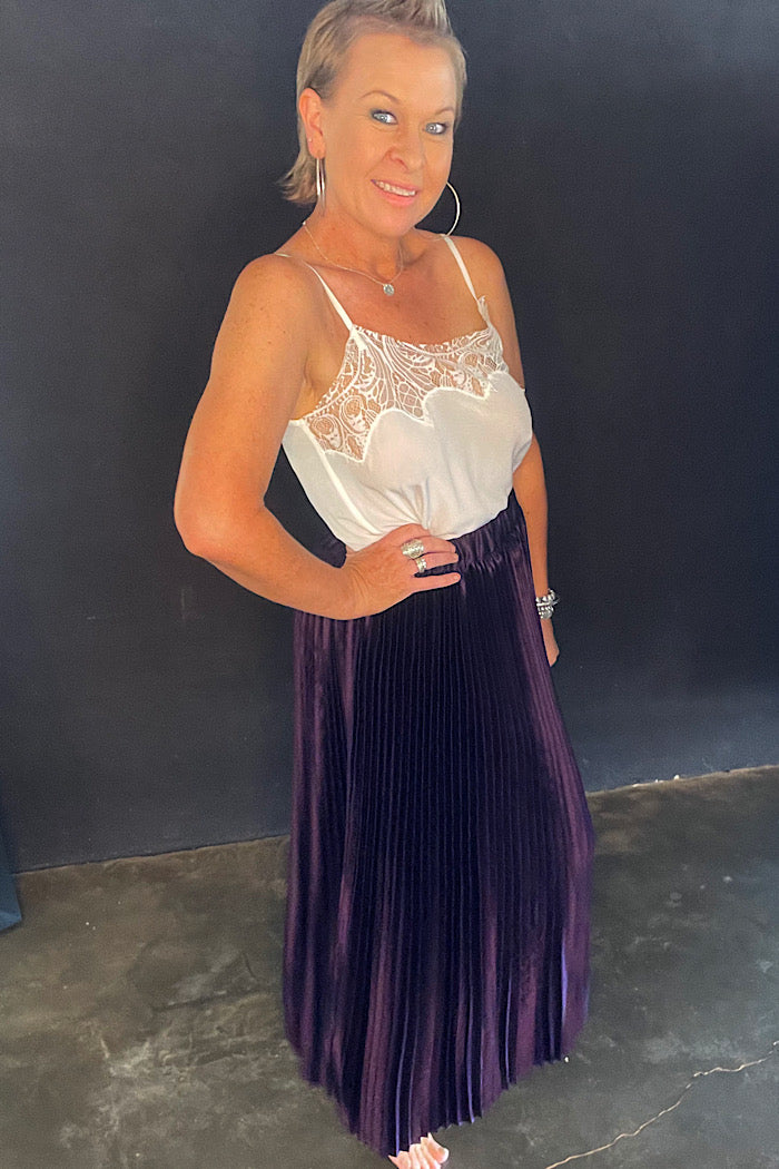 EXTENSIONS SKIRT - PURPLE