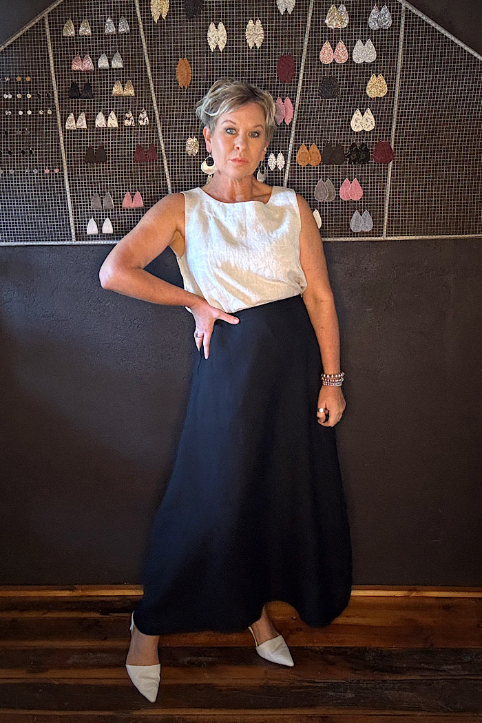 LYLA SKIRT - BLACK
