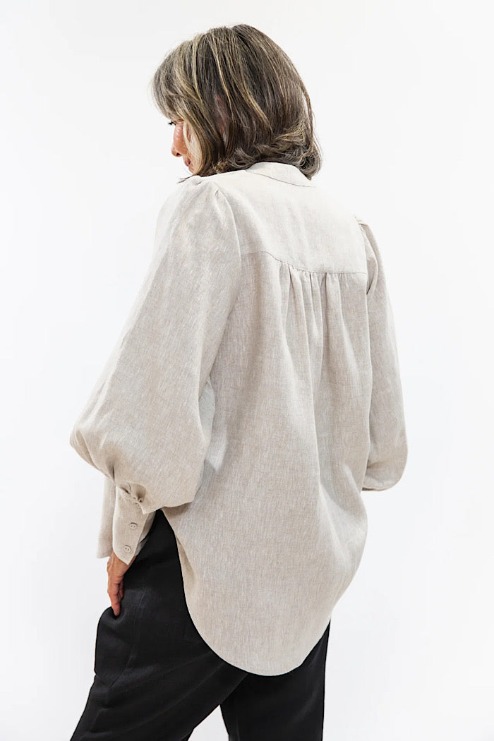 BARBETTE SHIRT - NEUTRAL