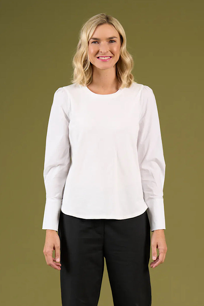 THORNBURY TOP - WHITE