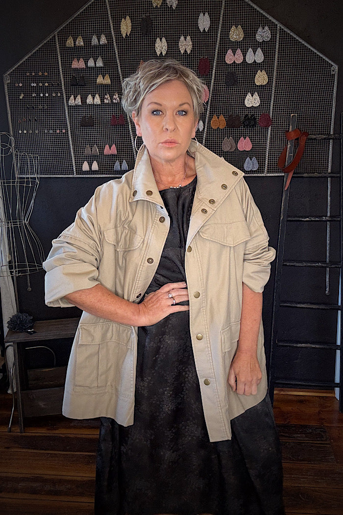 M.A. DAINTY SAFARI JACKET - CROFT