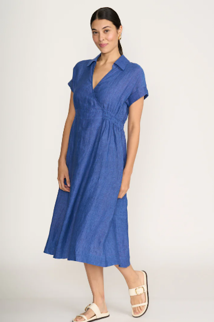 WRAP DREAMS DRESS - CAPRI