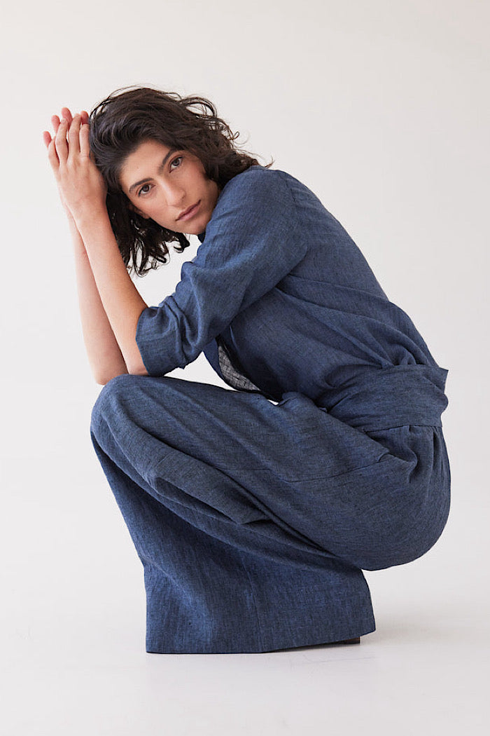 EVA’S SUNDAY EASTON PANT - NAVY