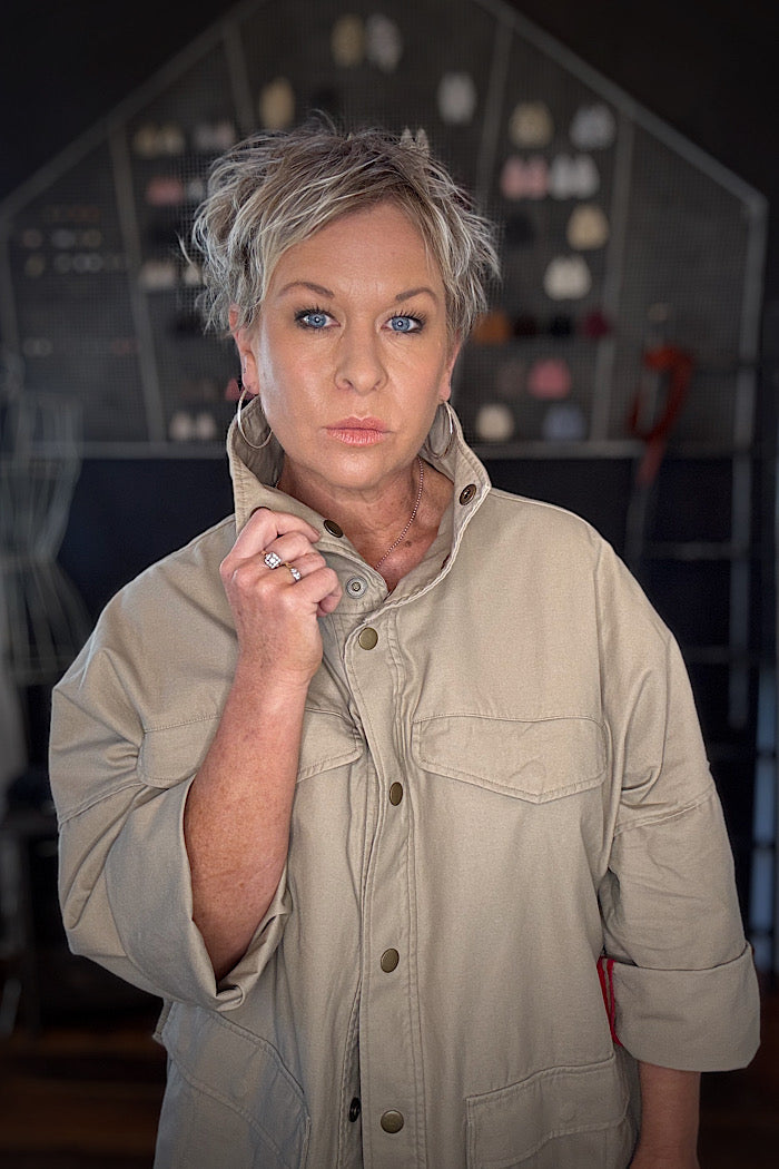 M.A. DAINTY SAFARI JACKET - CROFT