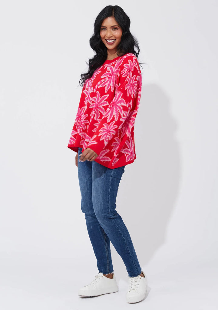 MIAMI JUMPER - CHILLI/PINK