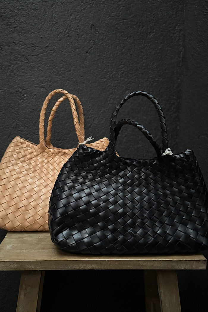 PORTOFINO WOVEN BAG - TAN