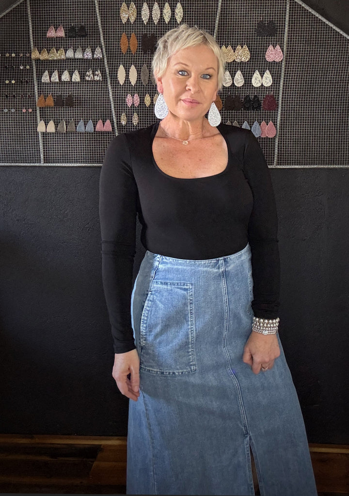 JEAN & TONIC SKIRT - VINTAGE WASH
