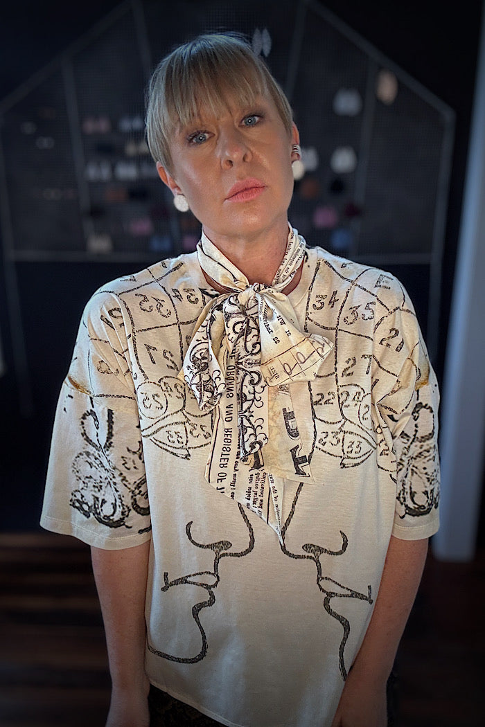 CIRCULAR BY MAUD DAINTY TIPPY TOP - PHRENOLOGY