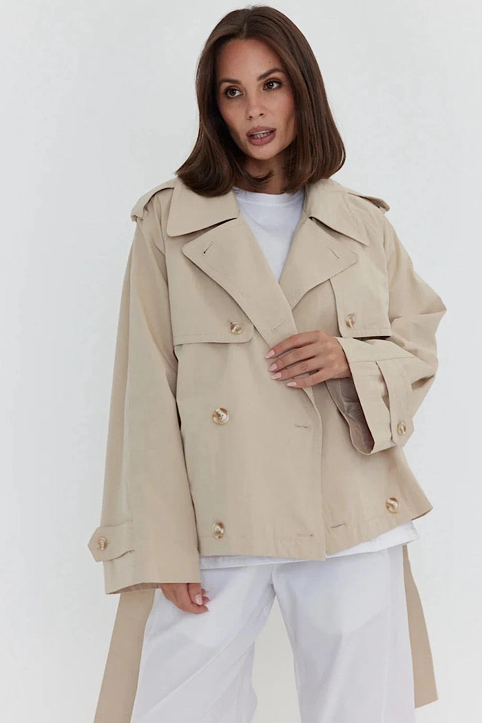 GRETA JACKET - BEIGE