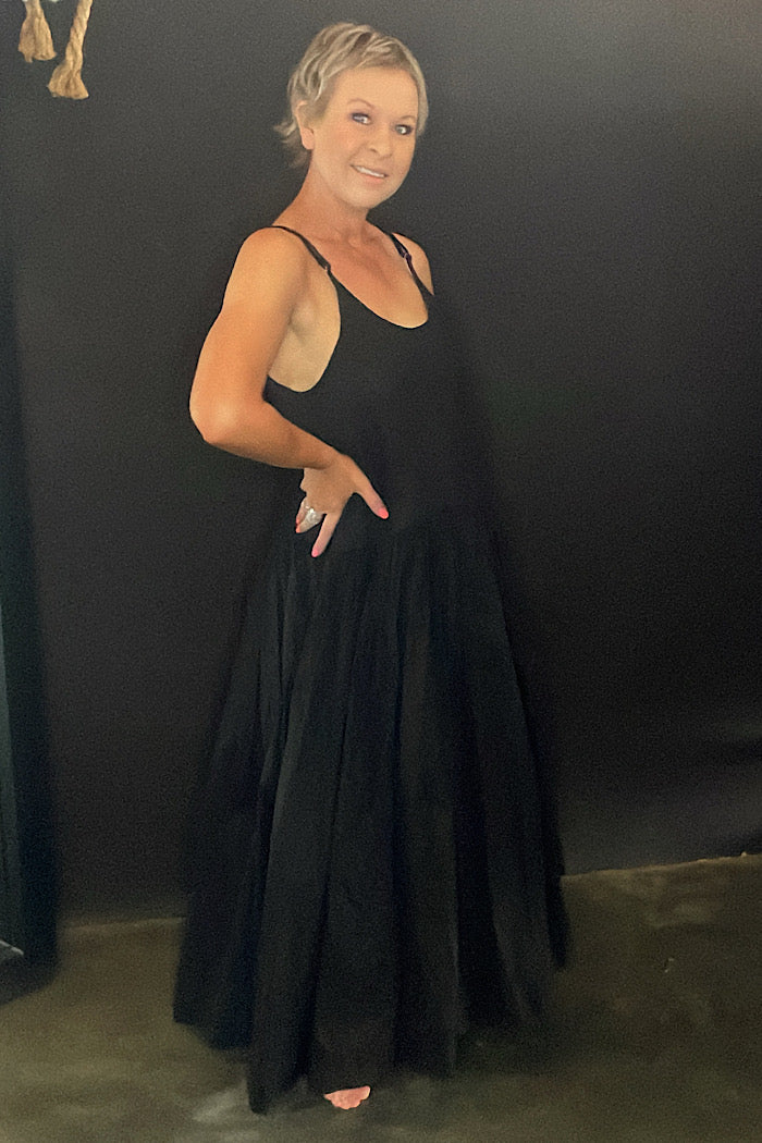 TUTU SLIP LONG - BLACK