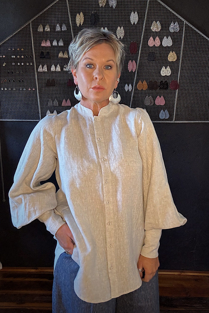 BARBETTE SHIRT - NEUTRAL