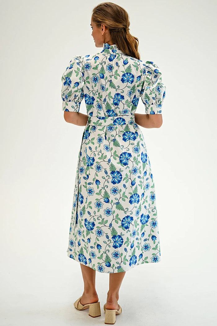 LUCELLA DRESS - IRIS