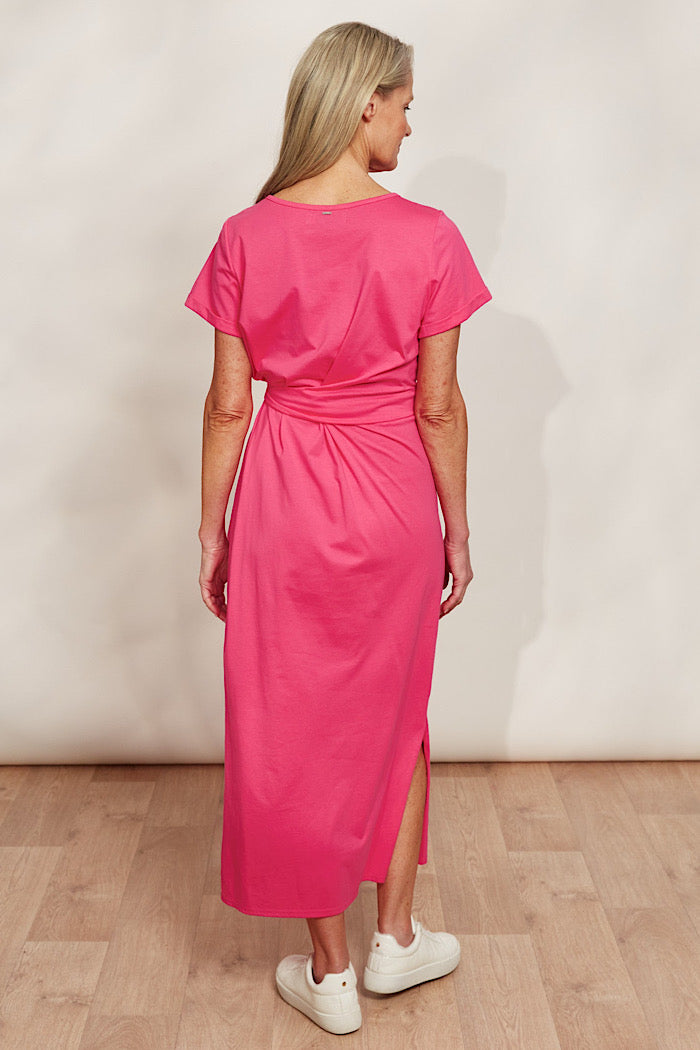 VERANO TIE DRESS - MUSK